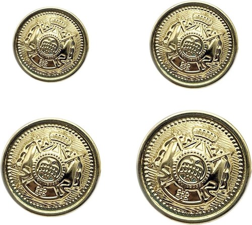 Vintage metal button set - button,
