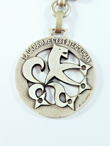 Augis vintage metal keychain - augis,