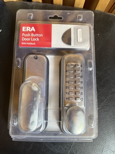 Era push button door lock - push,