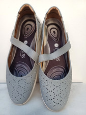PAVERS UK 8 EU 41 Grey Leather