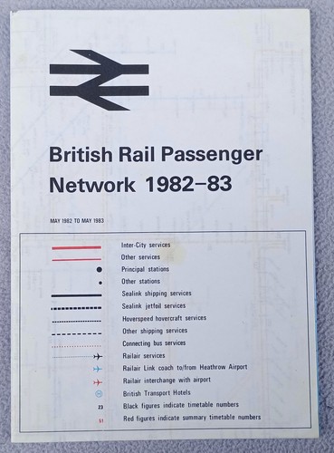 British rail passenger network - rail,