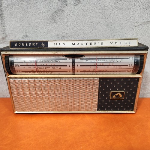 Vintage hmv consort portable - hmv, 'consort'