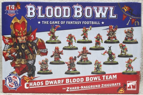 Blood bowl chaos dwarf - blood,
