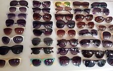 WHOLESALE JOB LOT ~ 12 PAIRS OF VINTAGE SUNGLASSES each Lot Varies