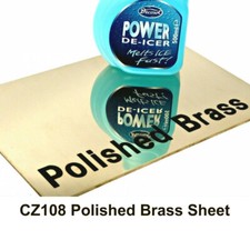 CZ108 POLISHED BRASS SHEET