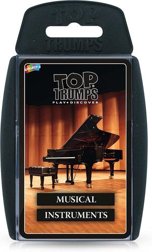 Musical instruments top trumps - musical,