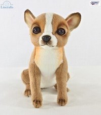 Mini Chihuahua  Plush  Soft Toy by Hansa 8422 -Brand New- Lincrafts UK Est 1993