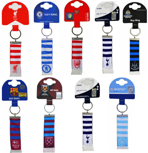 Football bar scarf keyring - bar,