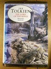 The Lord of the Rings Trilogy - Tolkien (1991) - Illustrated by Alan Lee (Hardco