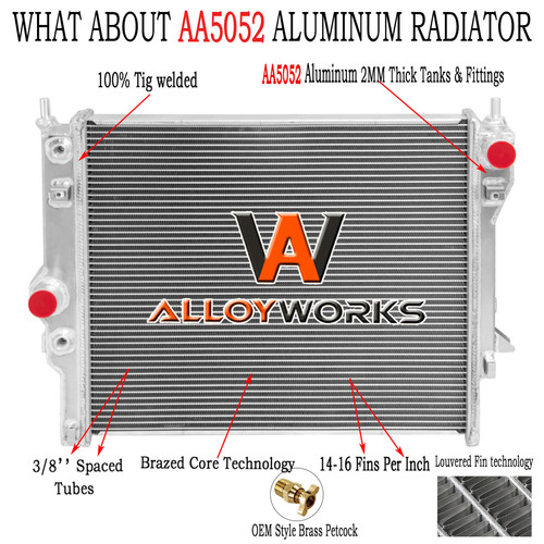 Aluminium radiator for - aluminium,