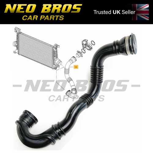 Intercooler outlet boost pipe - intercooler,