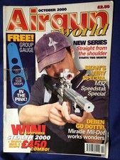 Airgun world oct - 2000., webley