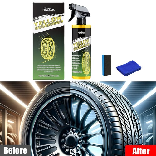 Car wheel cleaner - car, spray