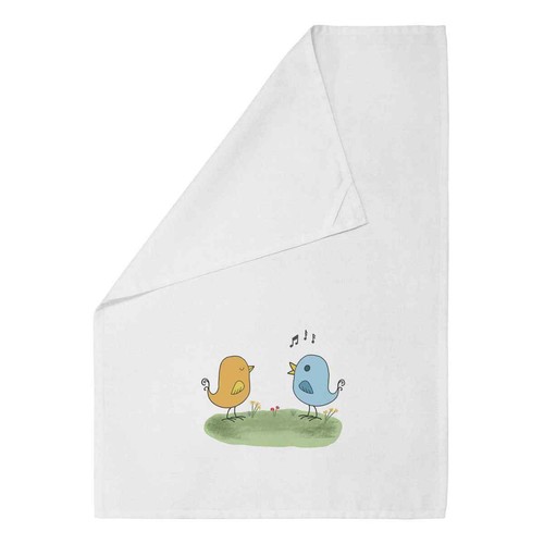 Singing birds cotton tea - birds',