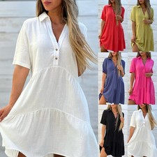 Plus Size Ladies Ruffle Short