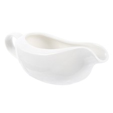 Handled Syrup Dispenser Coffee Shop Jug Ceramic Sauce Holder (White)