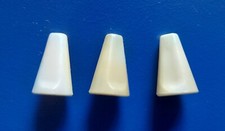 Vintage Light Pull x 3. 1950's (Hard) Plastic - Cream - Mid 20th Century