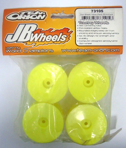 Team orion dish wheels - team, yellow