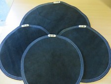 LEATHER SAND BAG QUAD STITCH