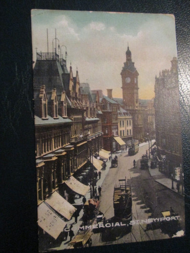 Postcard commercial st - -,