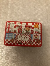 Vintage 1990 Oxo Cube Tin Box