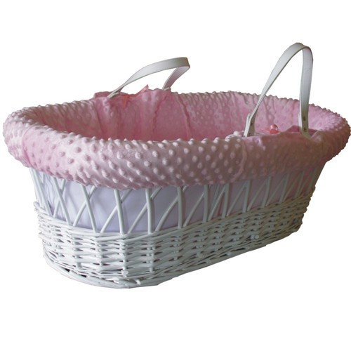 Pink dimple fleece moses - dimple,