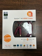 Wireworld Radius 48 HDMI Cable, 1m ** Ex-Dem **