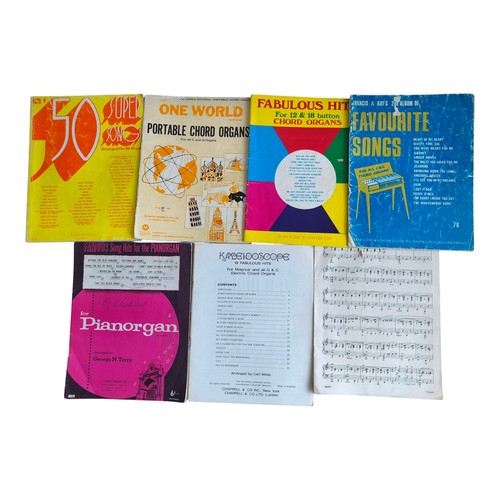 Vintage chord organ music - organ,