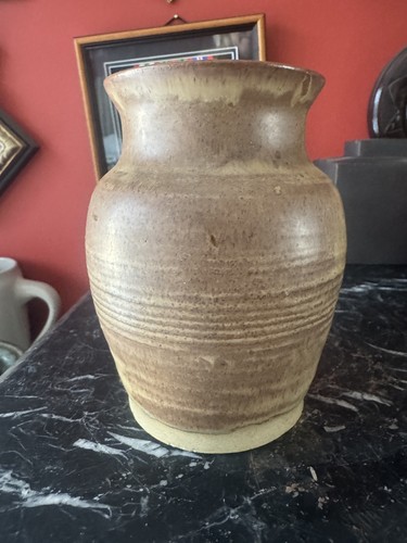 Vintage studio pottery vase - vintage,