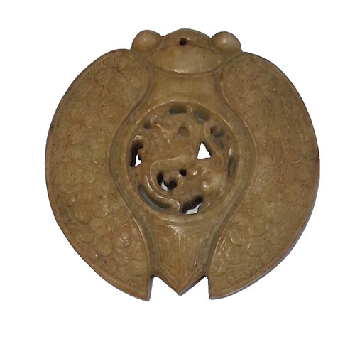 Asian style carved stone - style,