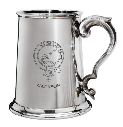 Gaunson family crest polished - gaunson,