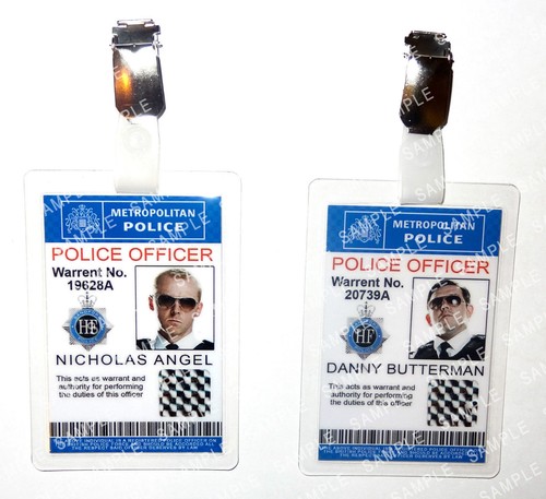 Hot fuzz danny - fuzz, badges