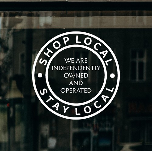 Shop local indendent support - shop,