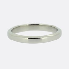 Van Cleef & Arpels 2.5mm Toujours Wedding Band Ring - Platinum