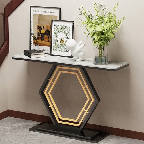 Solid marble console table - marble,