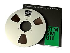 RTM SM911 Reel to Reel Recording Tape, 1/4", 762m, Metal NAB Reel