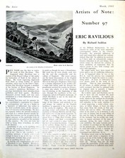 Old Landscape Eric Ravilious