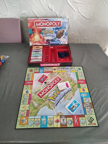 Pokemon monopoly kanto edition - pokemon,