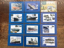 Collection Of 12 TITANIC