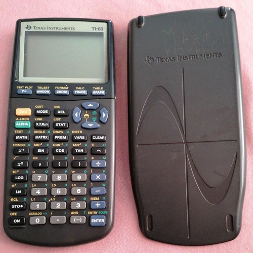 Texas instruments 83 - instruments, ti-83