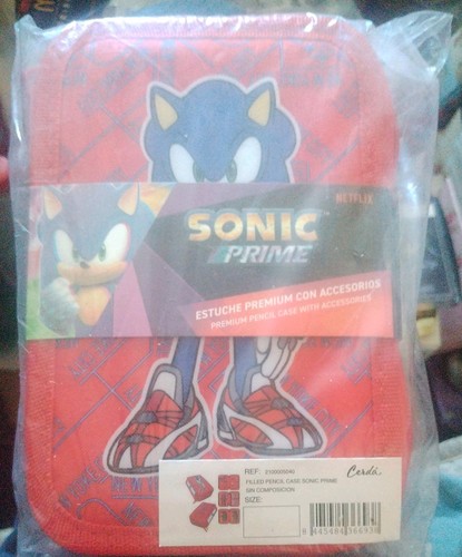 Sonic tier pencil case multi - sonic,