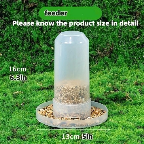 1pc automatic bird feeder - 1pc,
