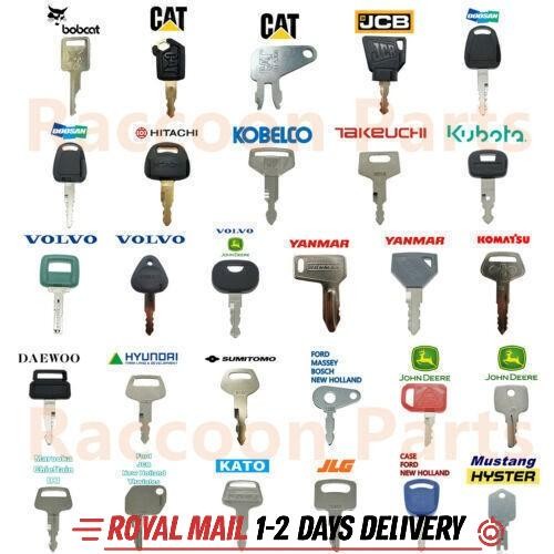Excavator plant digger keys - excavator,
