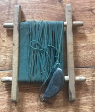 Vintage Wooden Spool Lope Line