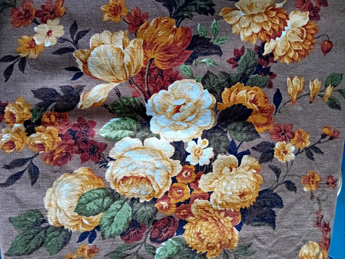 Vintage floral cotton - floral, fabric