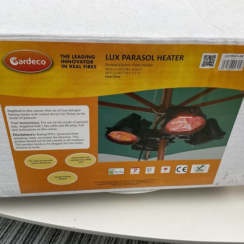 Electric parasol heater - electric,