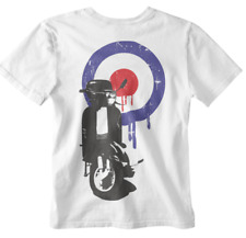 Lambretta Scooter Vespa T-Shirt Retro Mod bikers Target Motorcycle Cool Teen