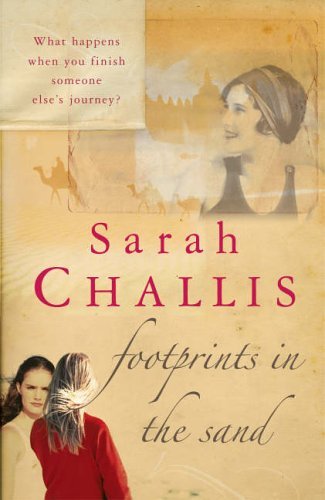 Footprints the sand by - footprints, in