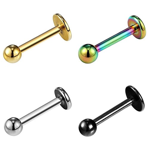 2mm 6mm labret piercing - 1,2mm, 1,6mm
