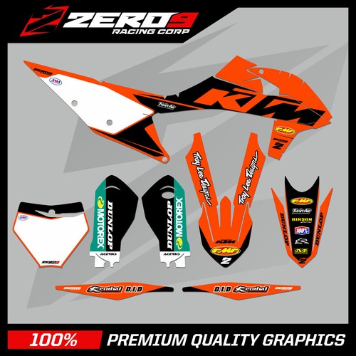 Ktm motocross graphics kit - ,